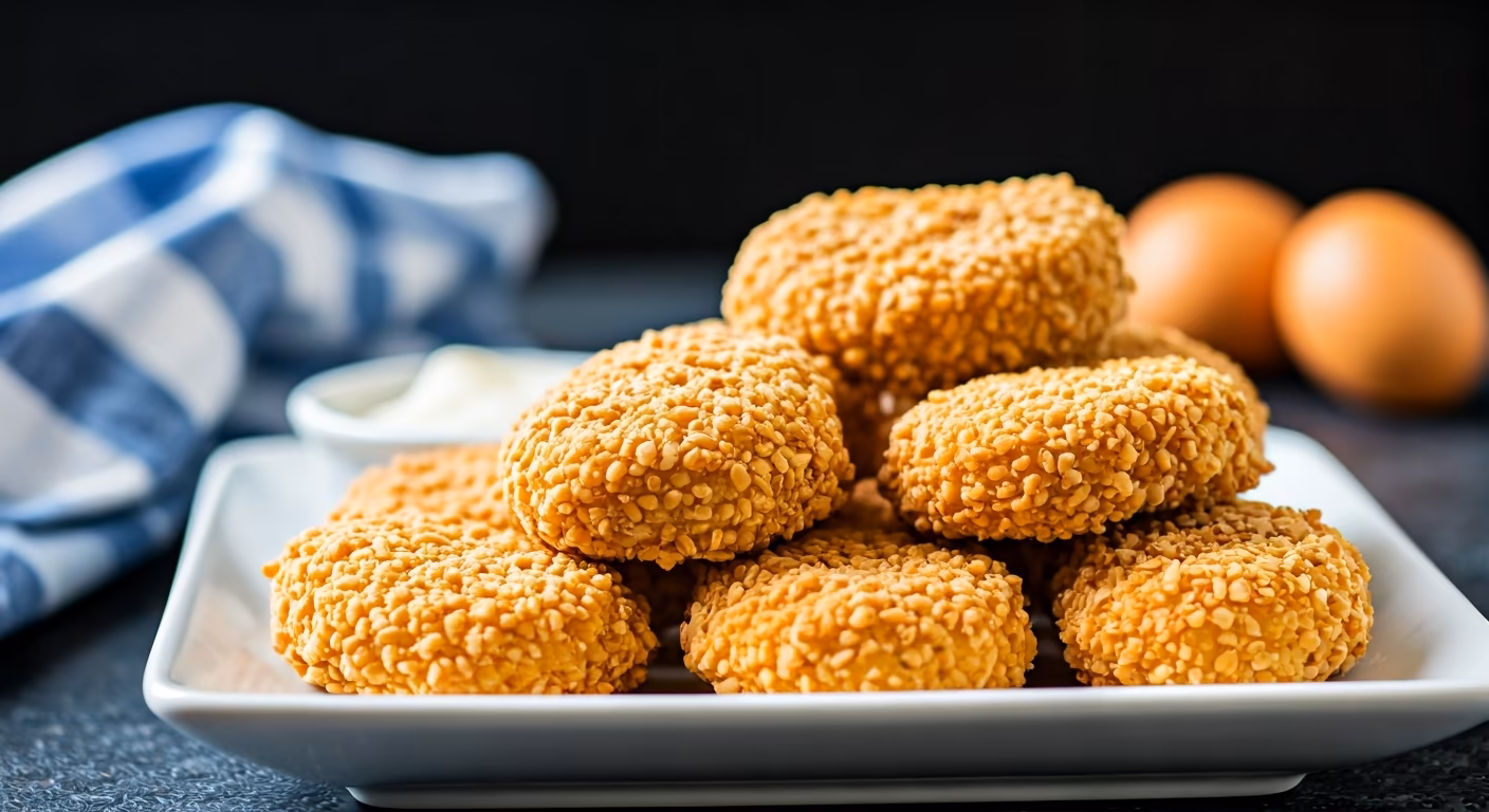 The Best Chicken Nuggets recipe - American easy difficulty in Side Dishes, Appetizers, Chicken category