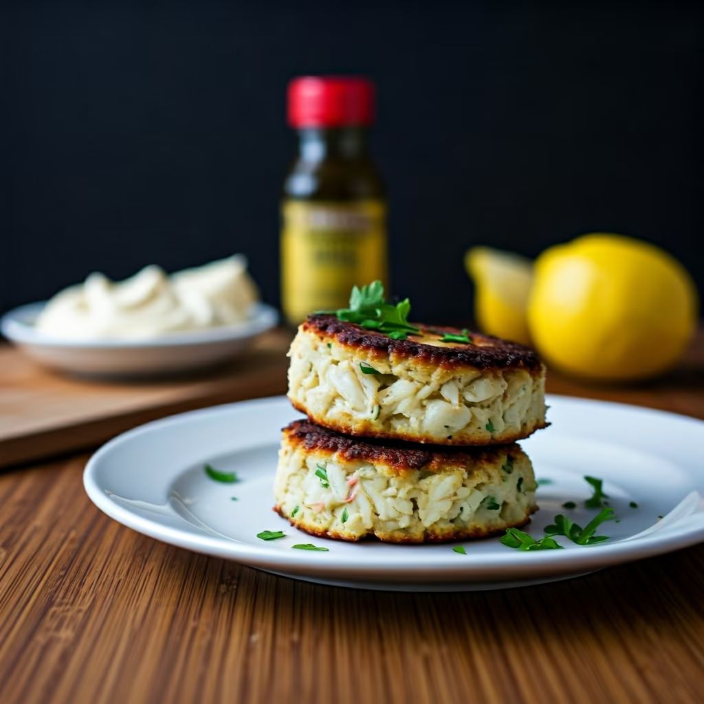 Baltimore-Style Crab Cakes recipe - delicious easy difficulty in Main Dishes, Seafood category