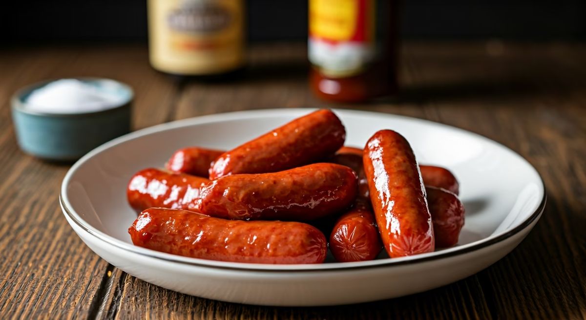 Crock Pot Nippy Franks with Bourbon recipe - American easy difficulty dish
