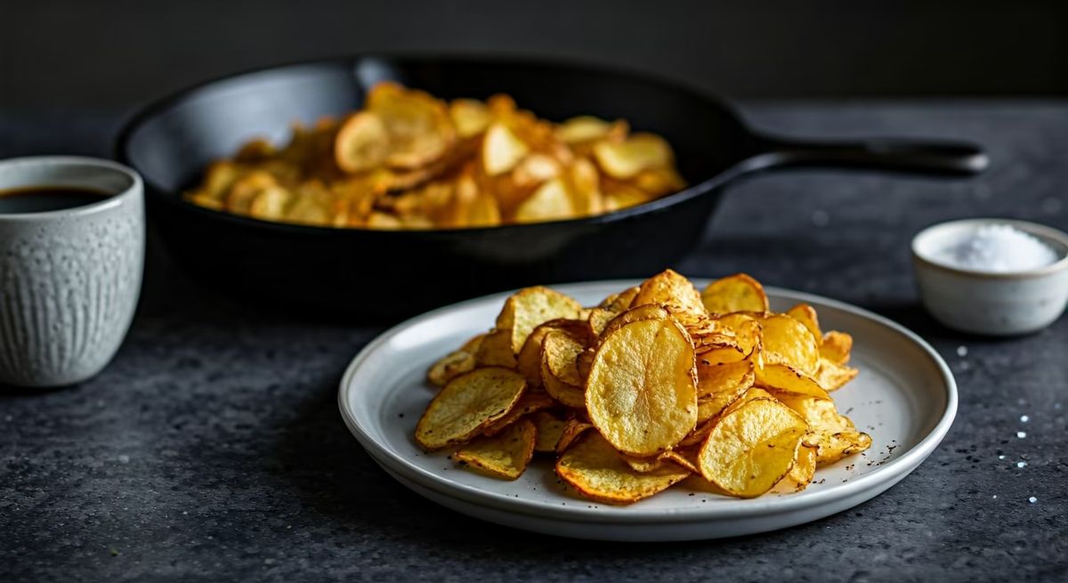 Homemade Potato Chips recipe - American easy difficulty dish