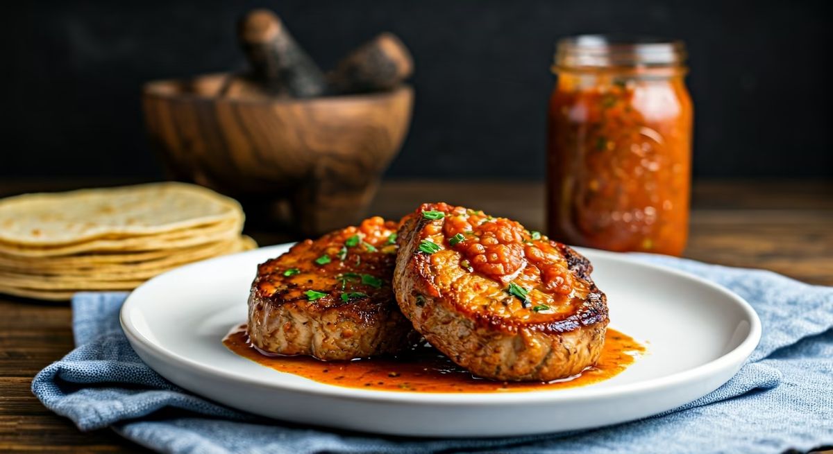 Instant Pot Salsa Pork Chops recipe - Mexican easy difficulty dish