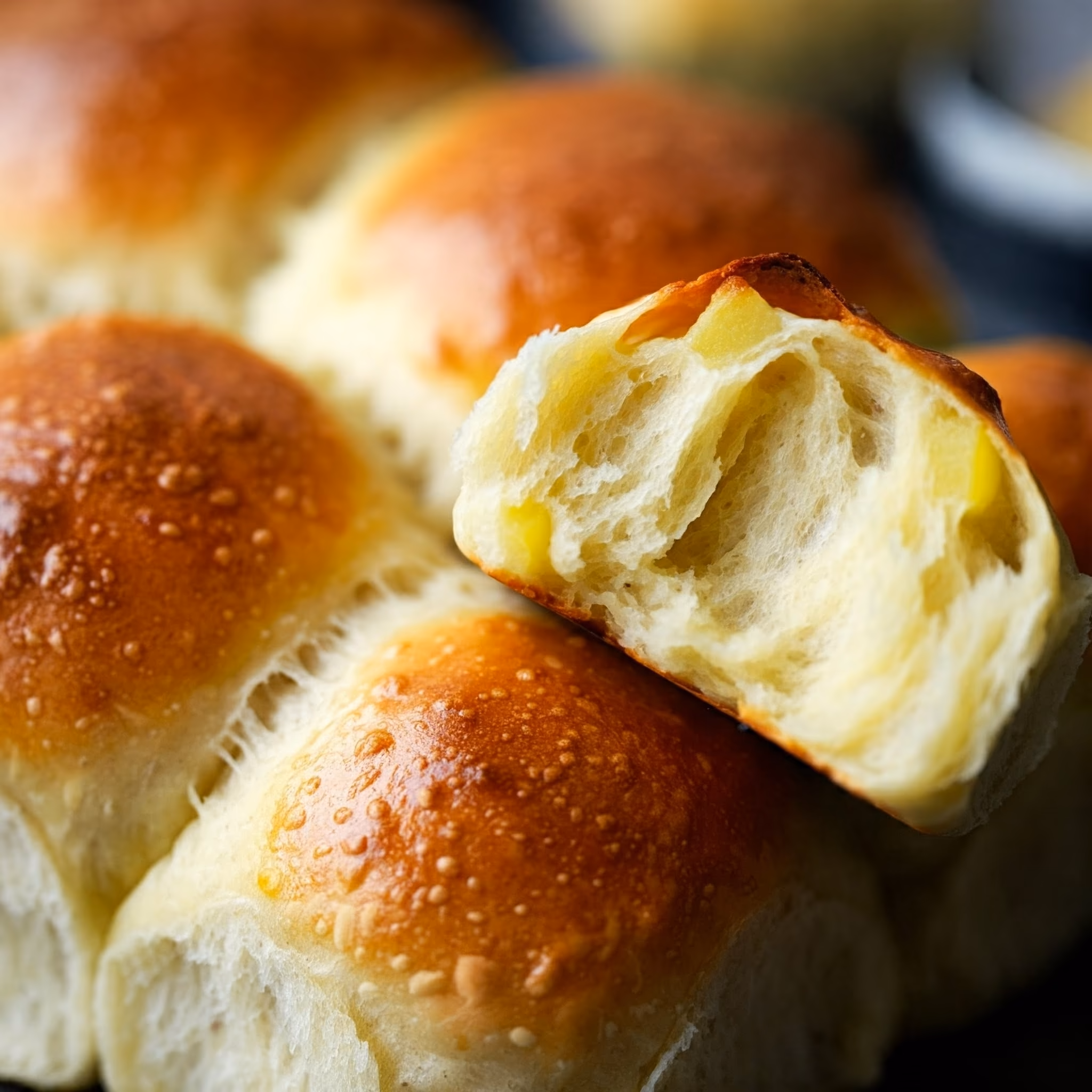 Potato Dinner Rolls recipe - American easy difficulty in Side Dishes, Baking, Bread category