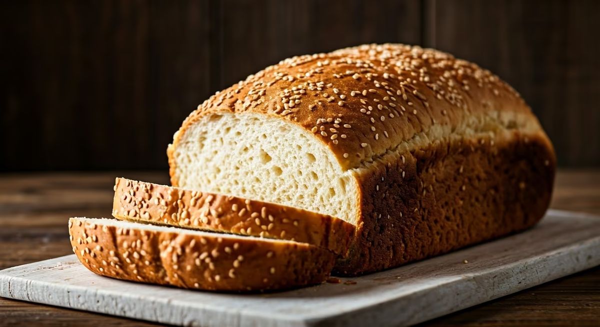 Fluffy Homemade White Bread recipe - American medium difficulty dish