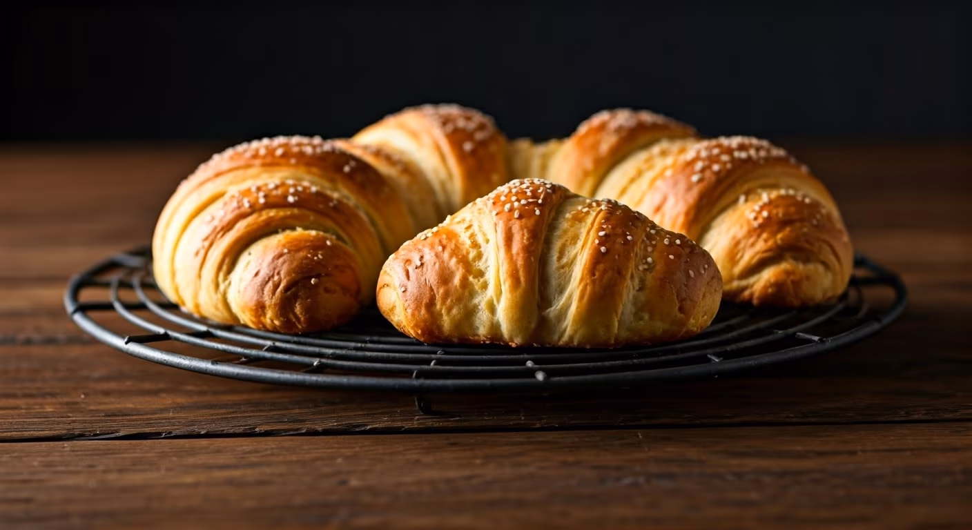 Buttery Flaky Crescent Rolls recipe - American medium difficulty in Breakfast, Baking, Bread category