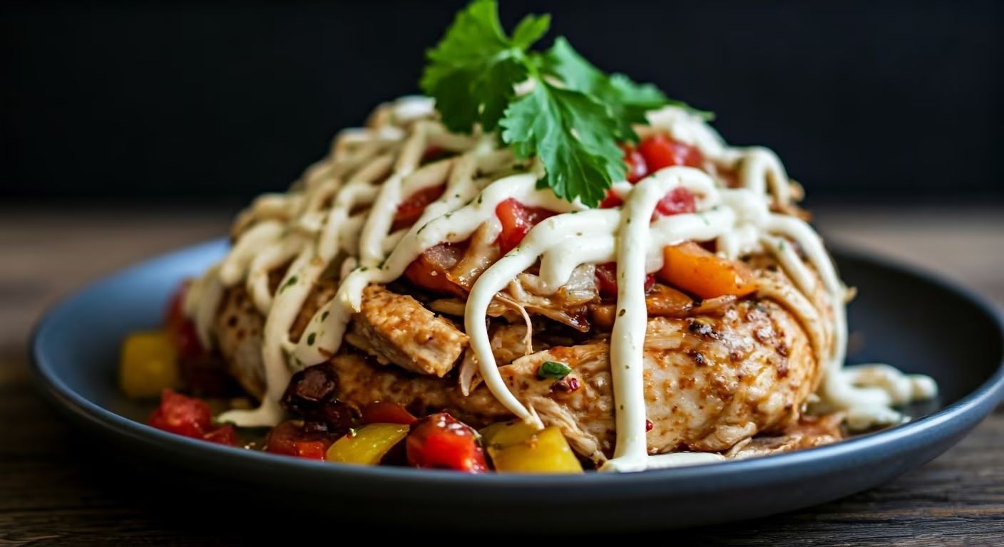 Mediterranean Chicken Shawarma recipe - Mediterranean medium difficulty in Lunch, Dinner category