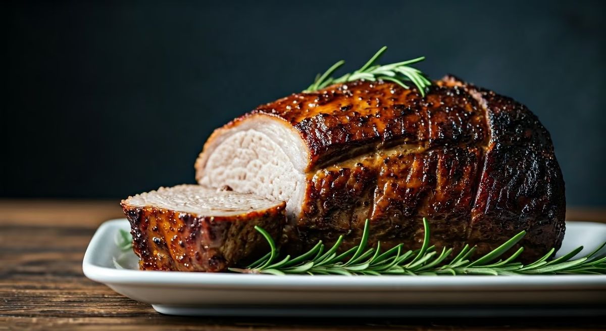 Honey Garlic Slow Cooked Pork Shoulder recipe - American easy difficulty dish