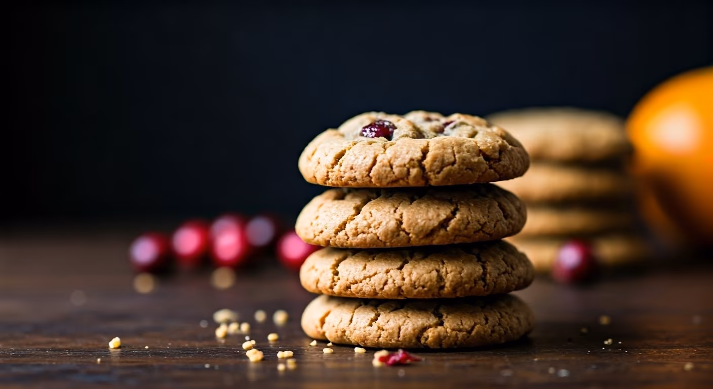Cranberry Orange Oatmeal Cookies recipe - American medium difficulty in Cookies category