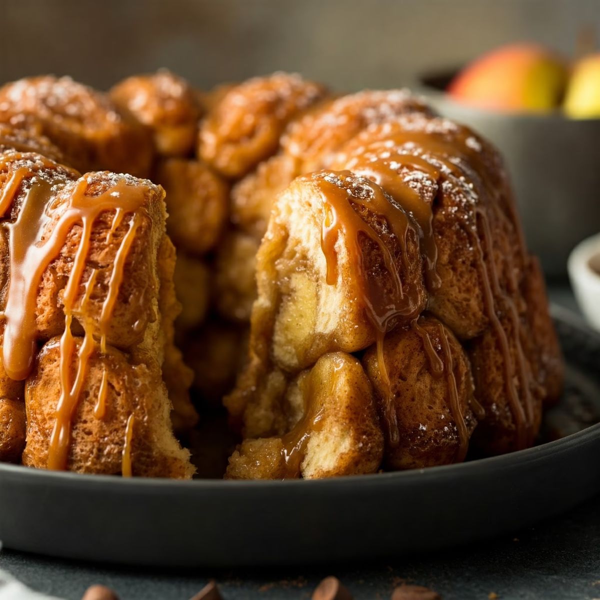 Easy Caramel Apple Monkey Bread recipe - American easy difficulty dish