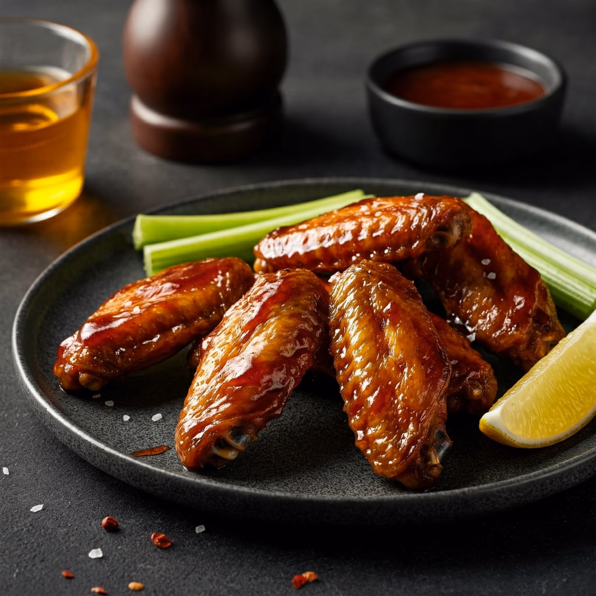 Honey Bbq Boneless Wings recipe - American easy difficulty in Party Food, Appetizers, Chicken category