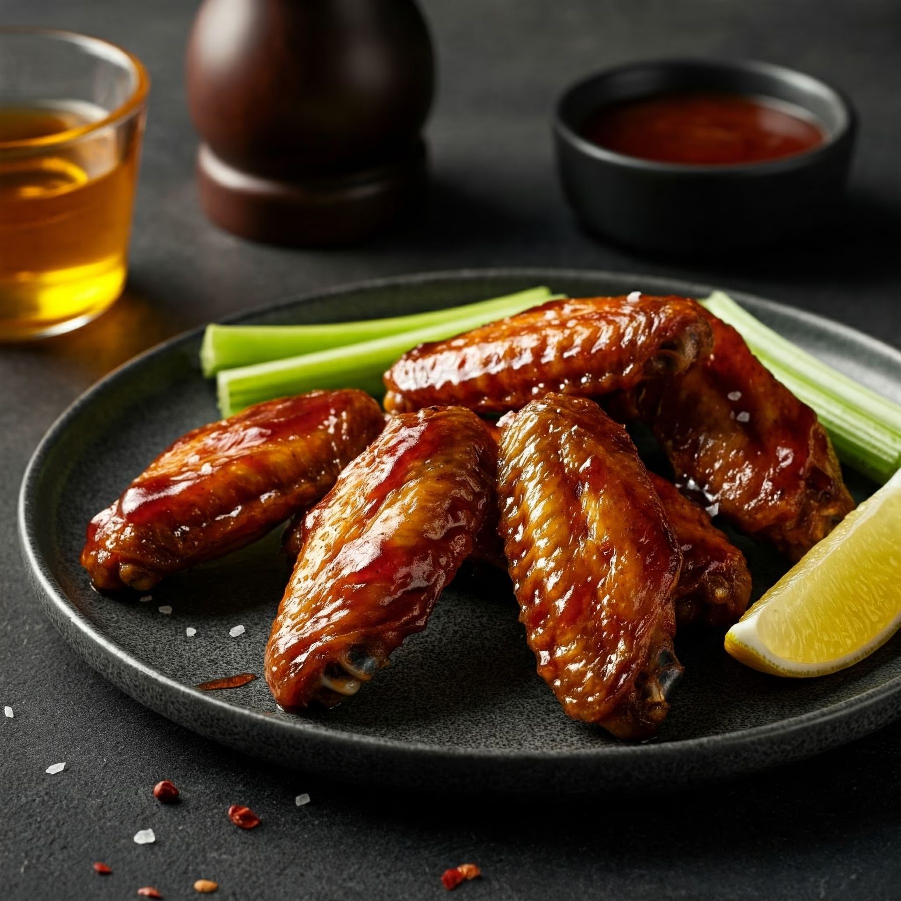 Honey Bbq Boneless Wings recipe - delicious easy difficulty in Party Food, Appetizers, Chicken category