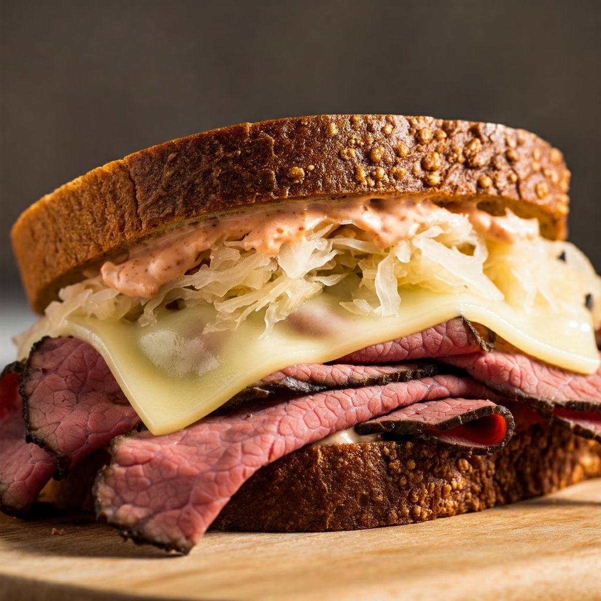 Classic Beef Reuben Sandwich recipe - American easy difficulty dish