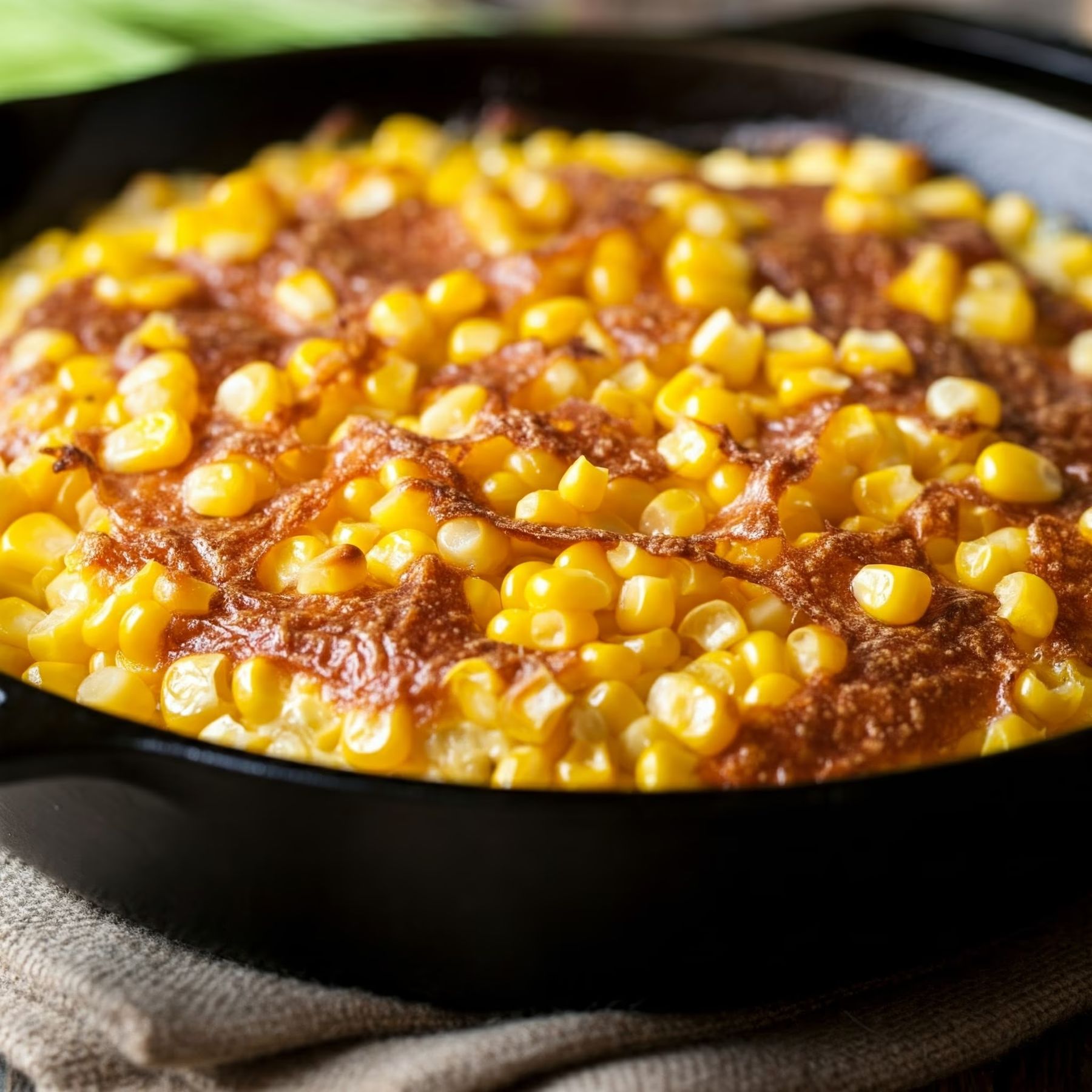 Skillet Scalloped Corn recipe - American easy difficulty in Side Dishes, Corn category