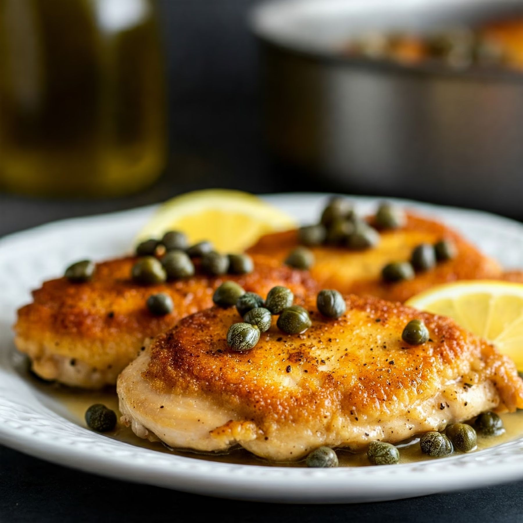 Chicken Piccata recipe - Italian easy difficulty in Farm-to-Table, Chicken category