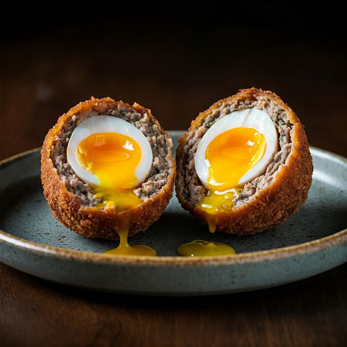 Scotch Eggs with a Perfect Runny Yolk recipe - American easy difficulty dish