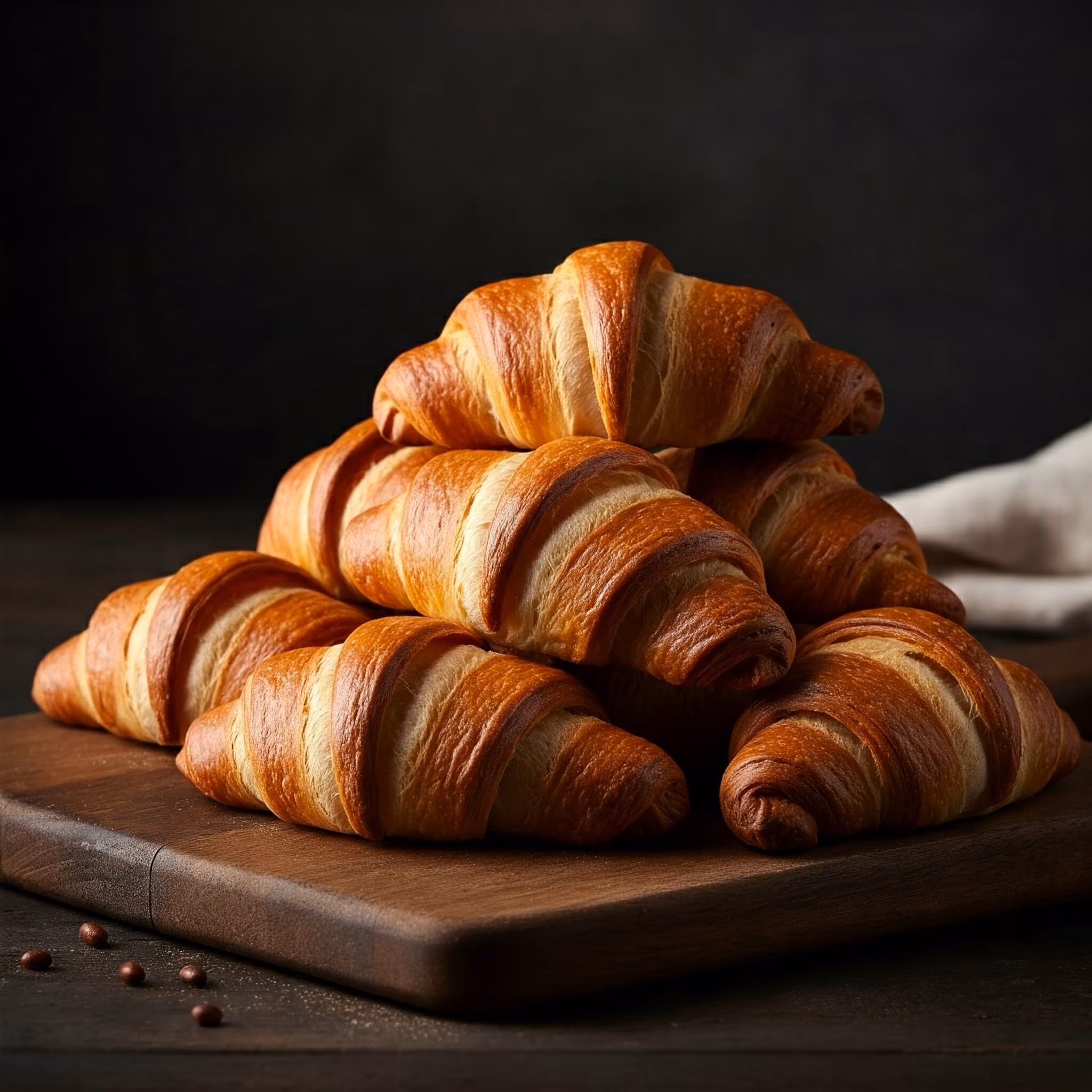 Croissant Rolls recipe - French easy difficulty in Baking, Artisan Breads category