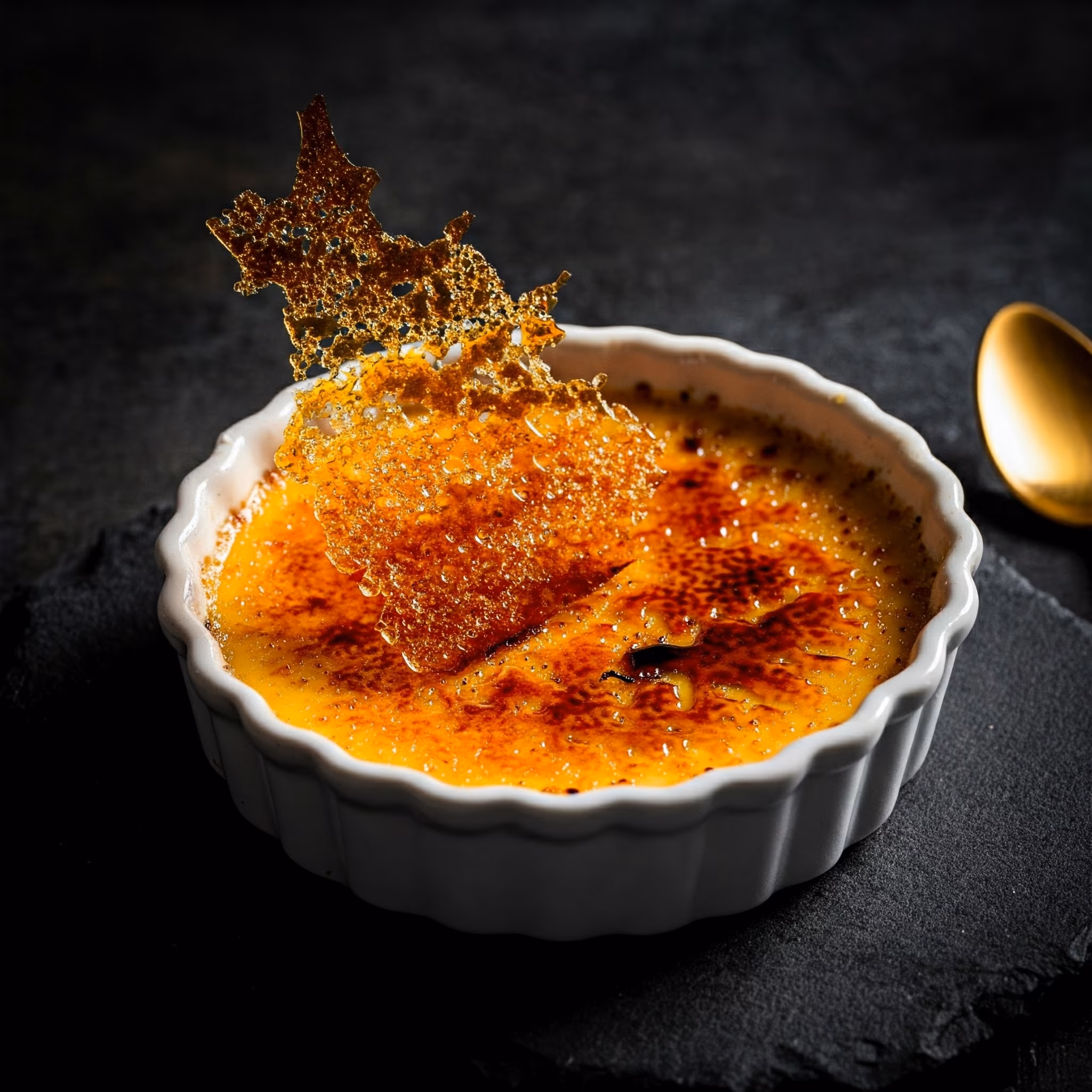 Creme Brulee recipe - French easy difficulty in Side Dishes, Desserts category