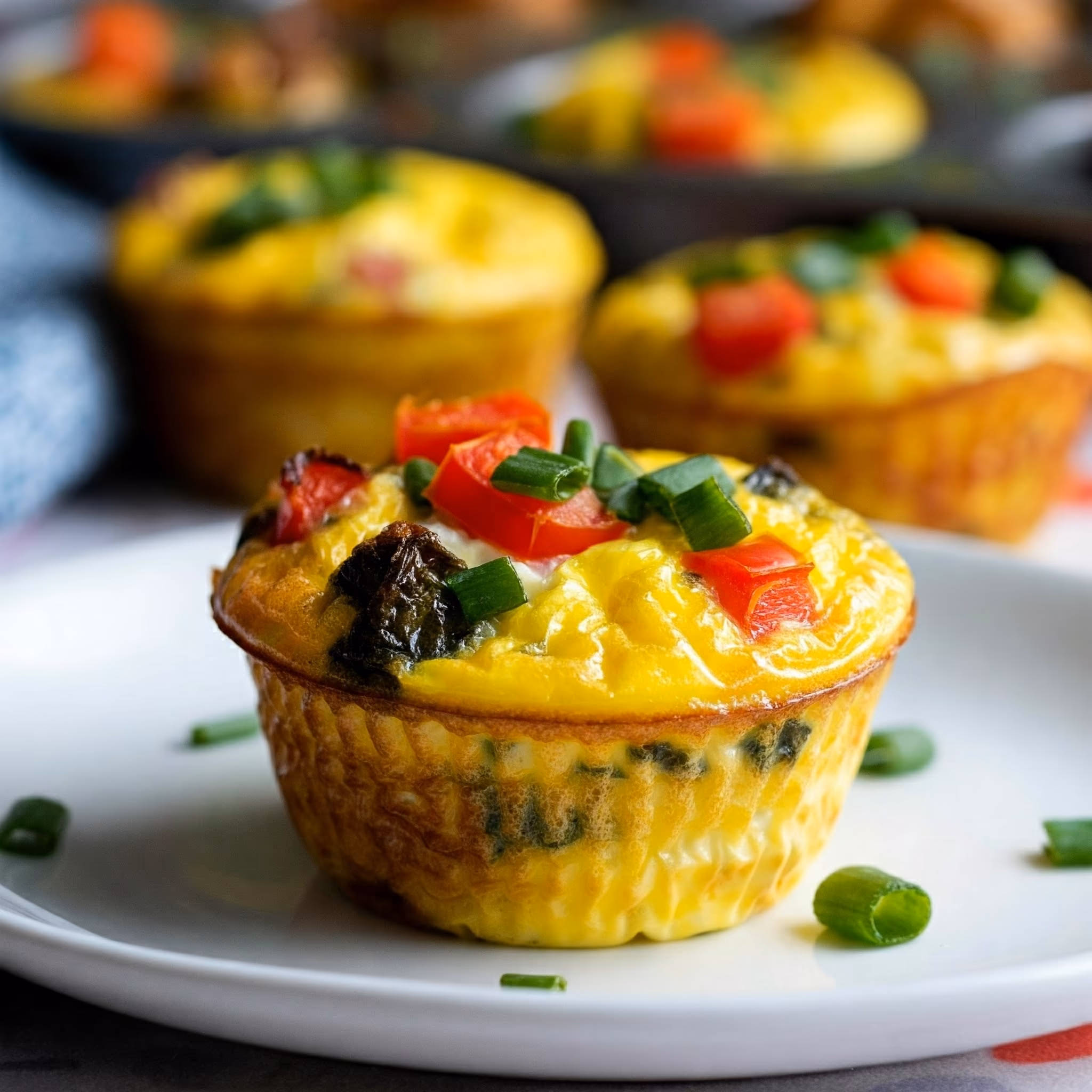 Easy Breakfast Egg Muffins recipe - American easy difficulty in Breakfast, Eggs category