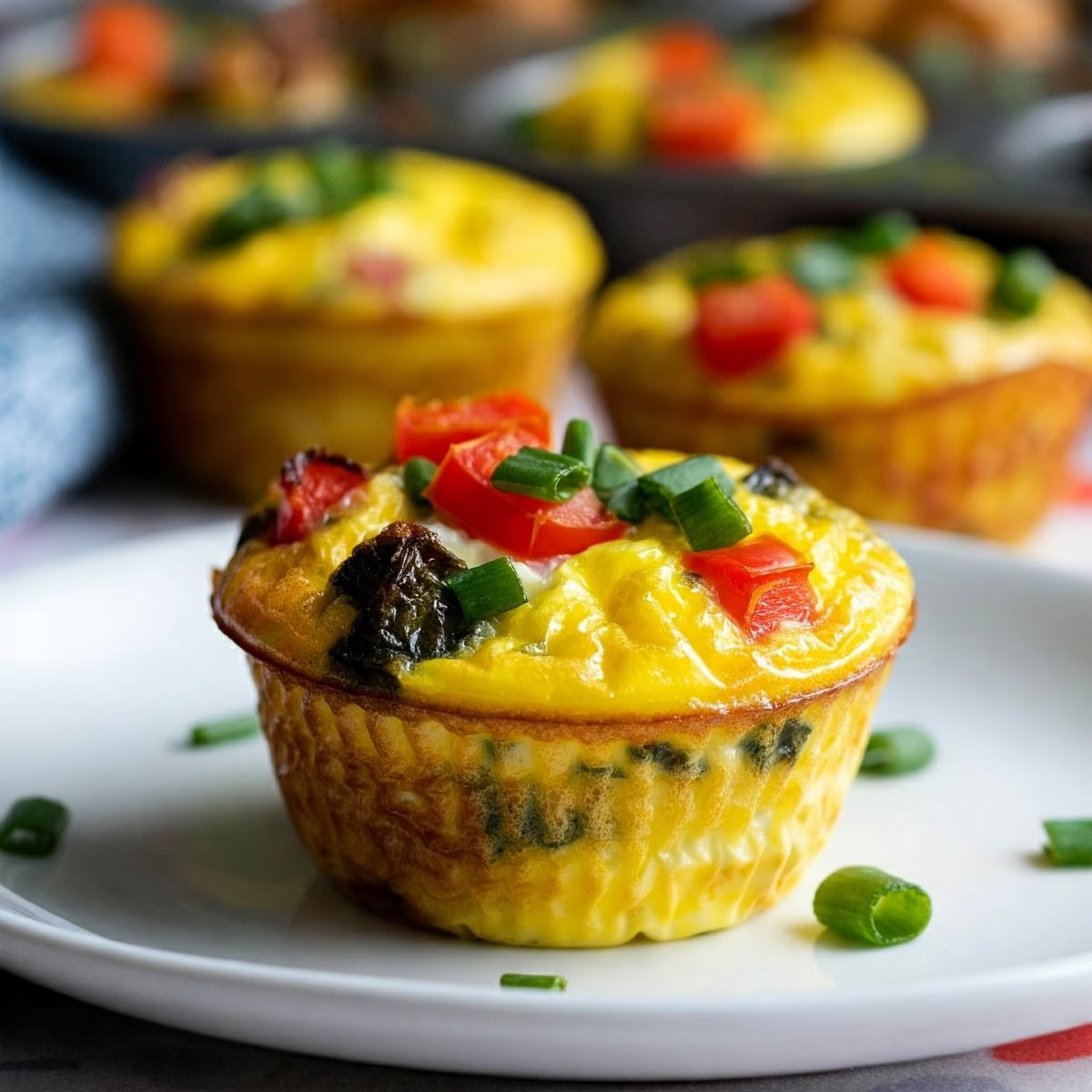Easy Breakfast Egg Muffins recipe - American easy difficulty dish