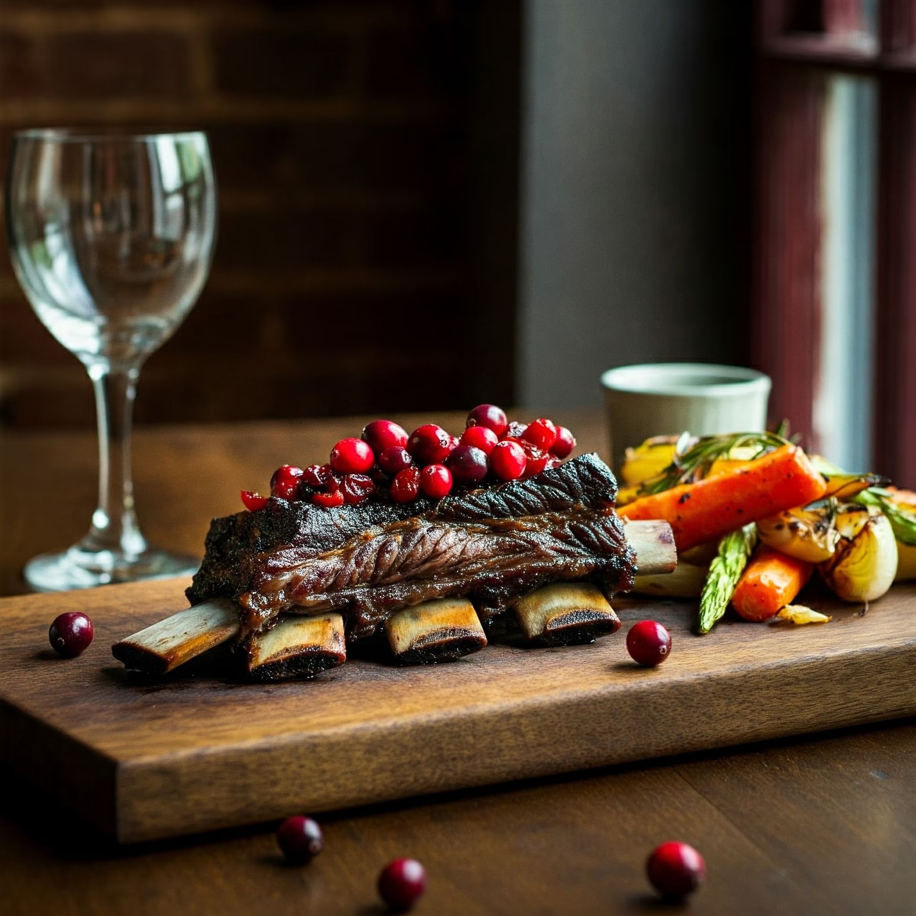 Cranberry Short Ribs recipe - American easy difficulty in Slow Cooker, Pork category