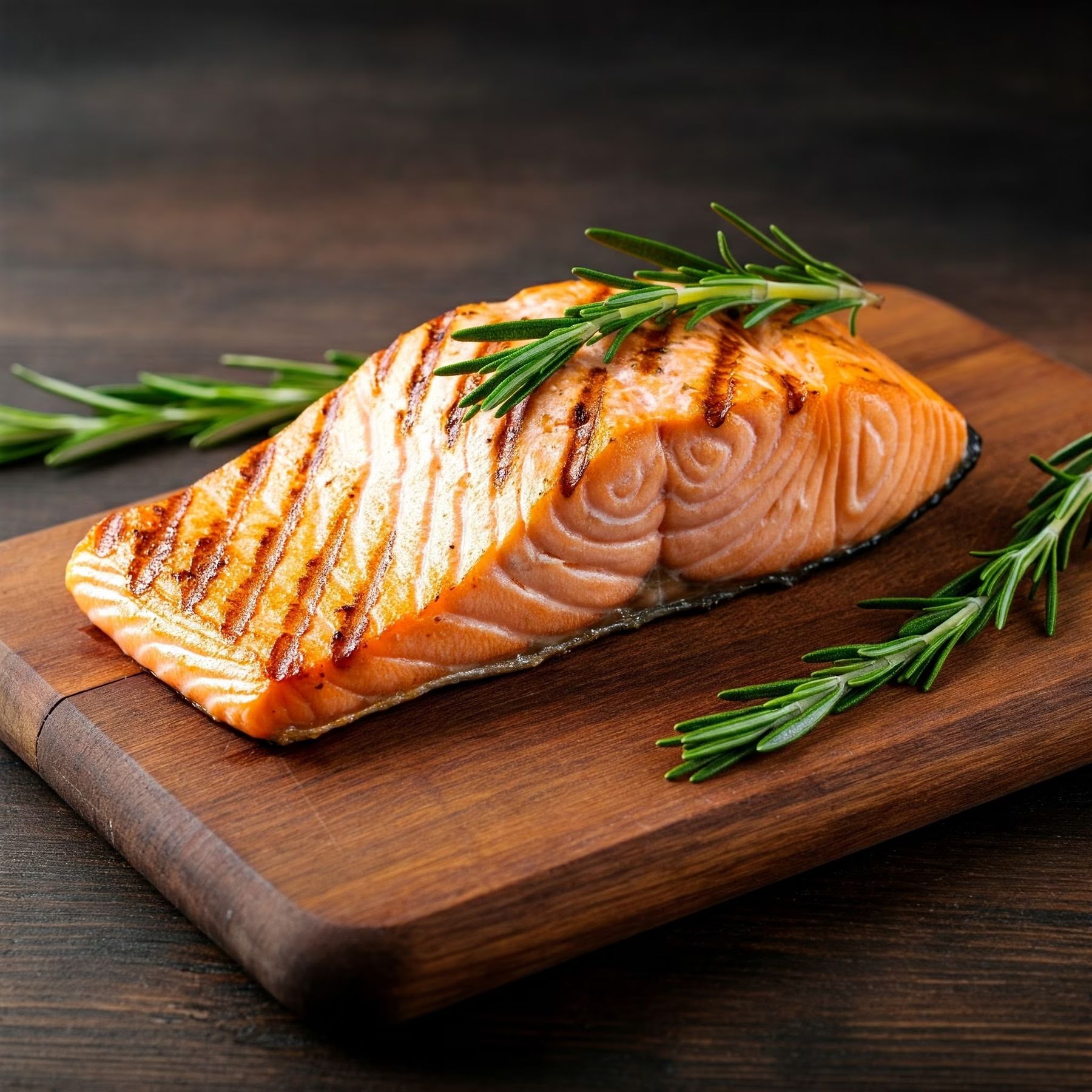 Rosemary Grilled Salmon recipe - delicious easy difficulty in Healthy Meals, Fish, Seafood category