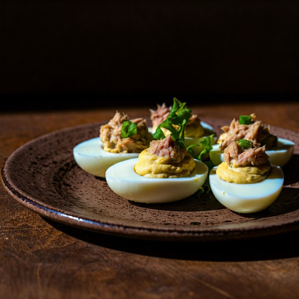 Deviled Eggs with Tuna recipe - American easy difficulty dish