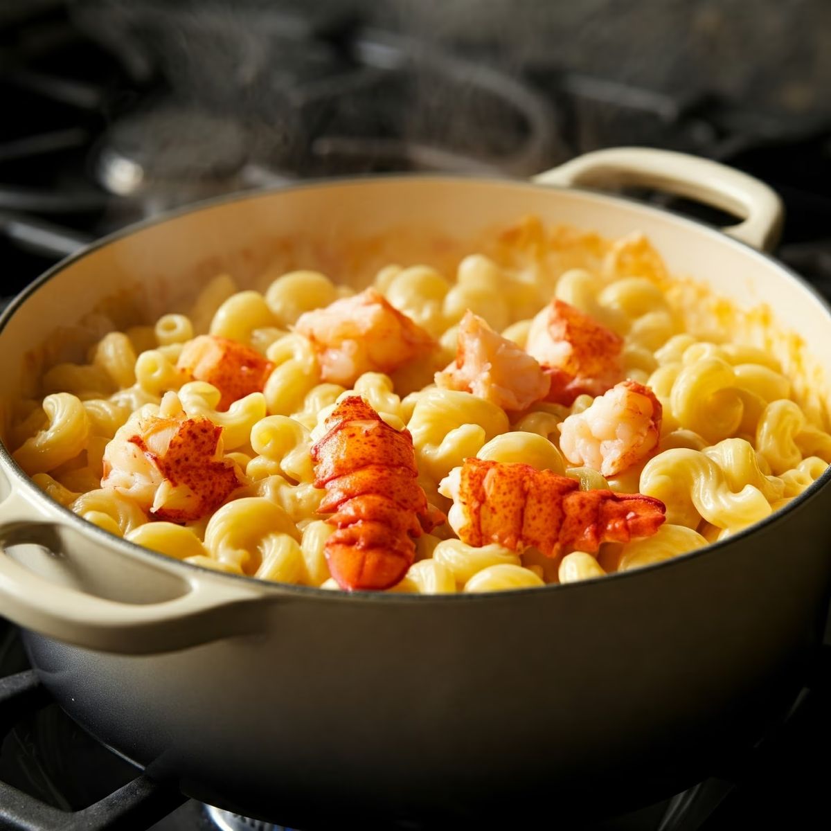 Stovetop Lobster Macaroni and Cheese recipe - American easy difficulty dish