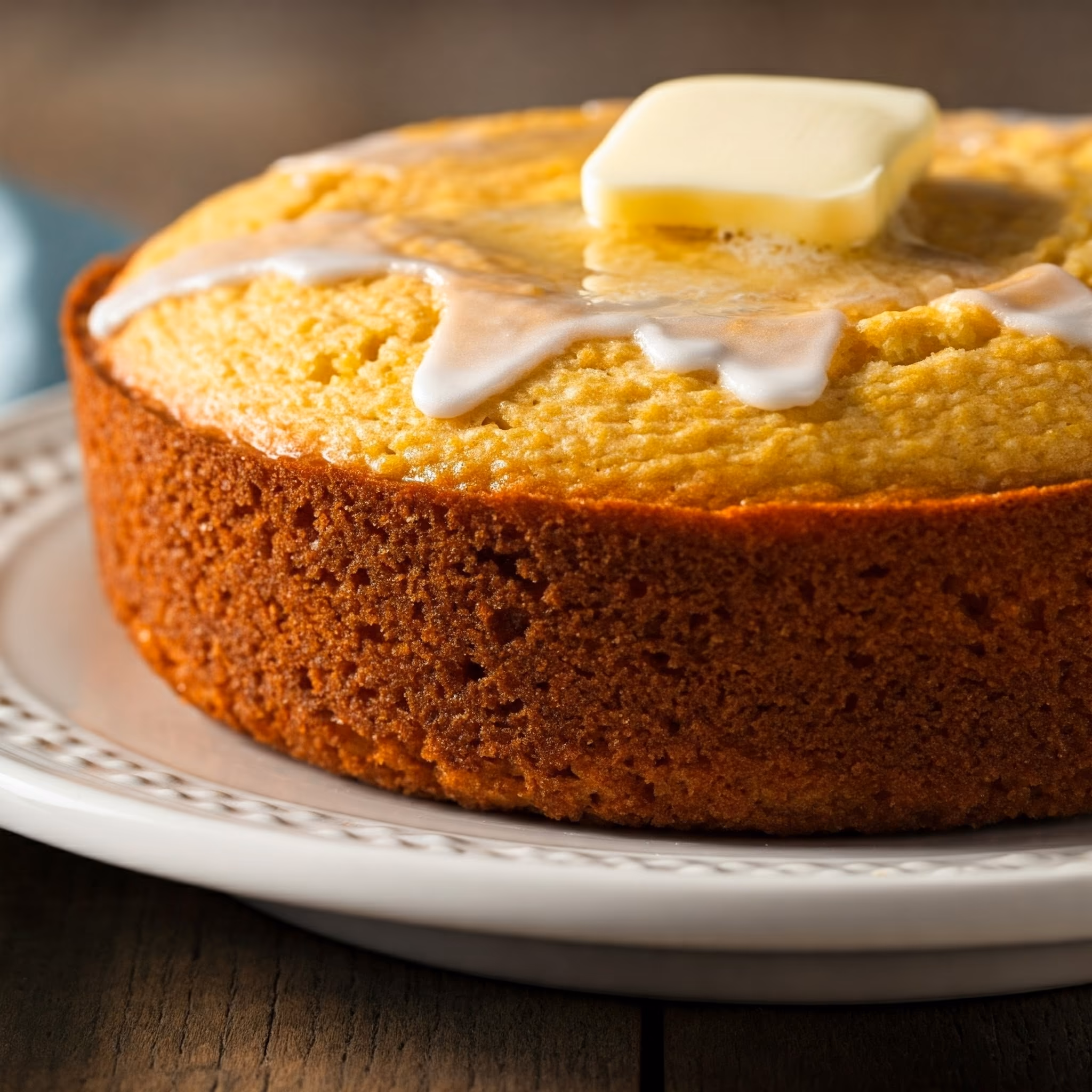 Glazed Cornbread recipe - Mexican easy difficulty in Side Dishes, Healthy Meals, Bread category