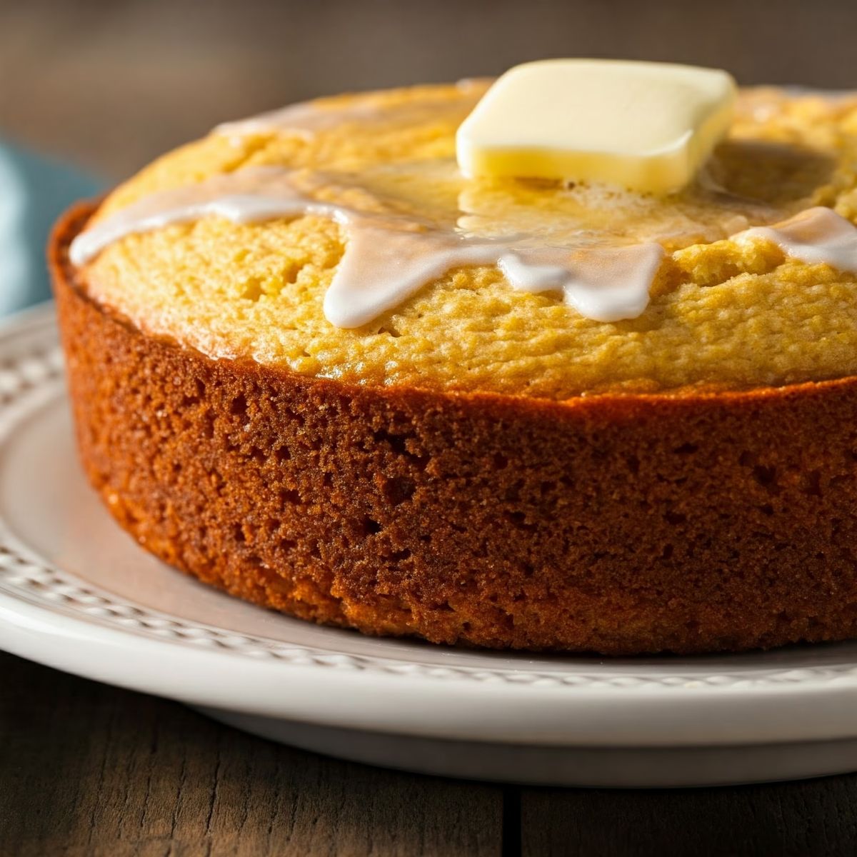 Glazed Cornbread recipe - Mexican easy difficulty dish