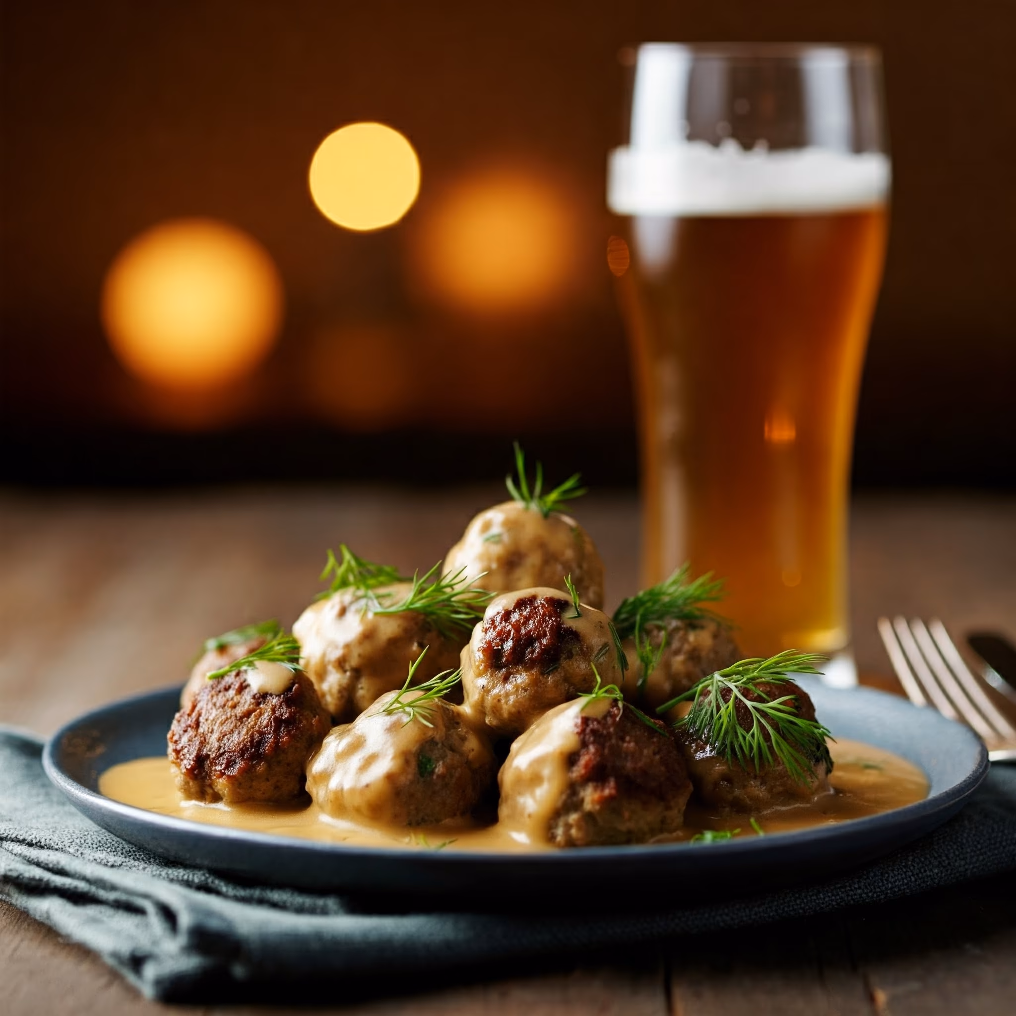 Swedish Meatballs recipe - Swedish easy difficulty in World Eats, Main Dishes, Beef category