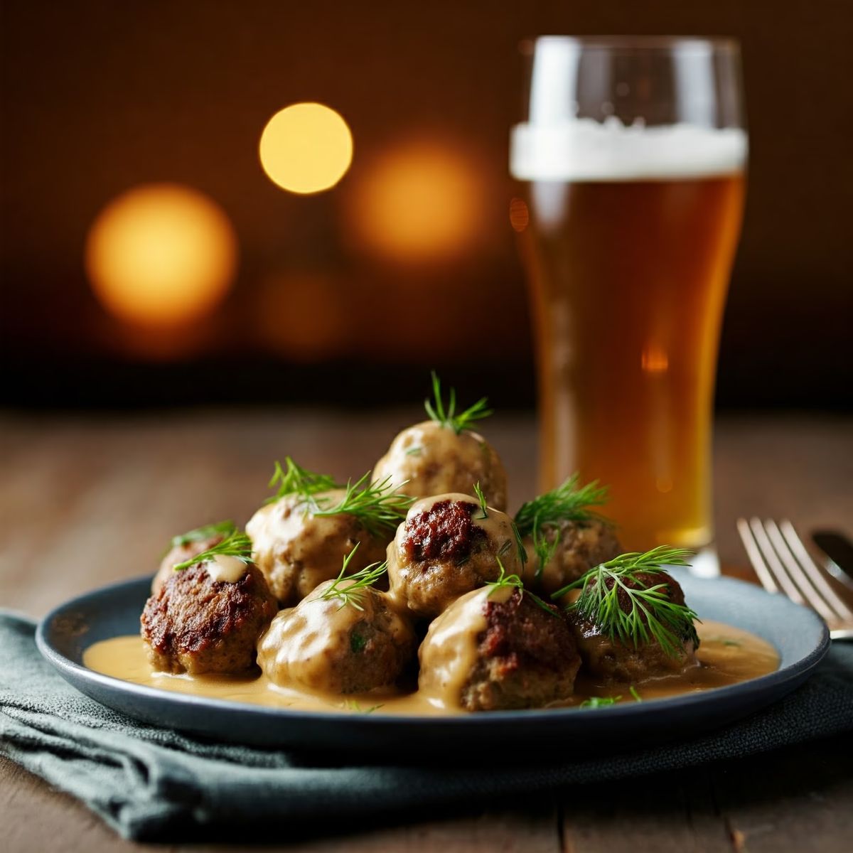 Swedish Meatballs recipe - Swedish easy difficulty dish