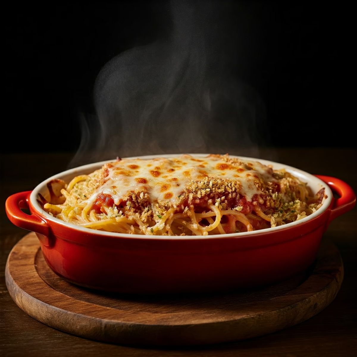 Baked Spaghetti recipe - Italian easy difficulty dish