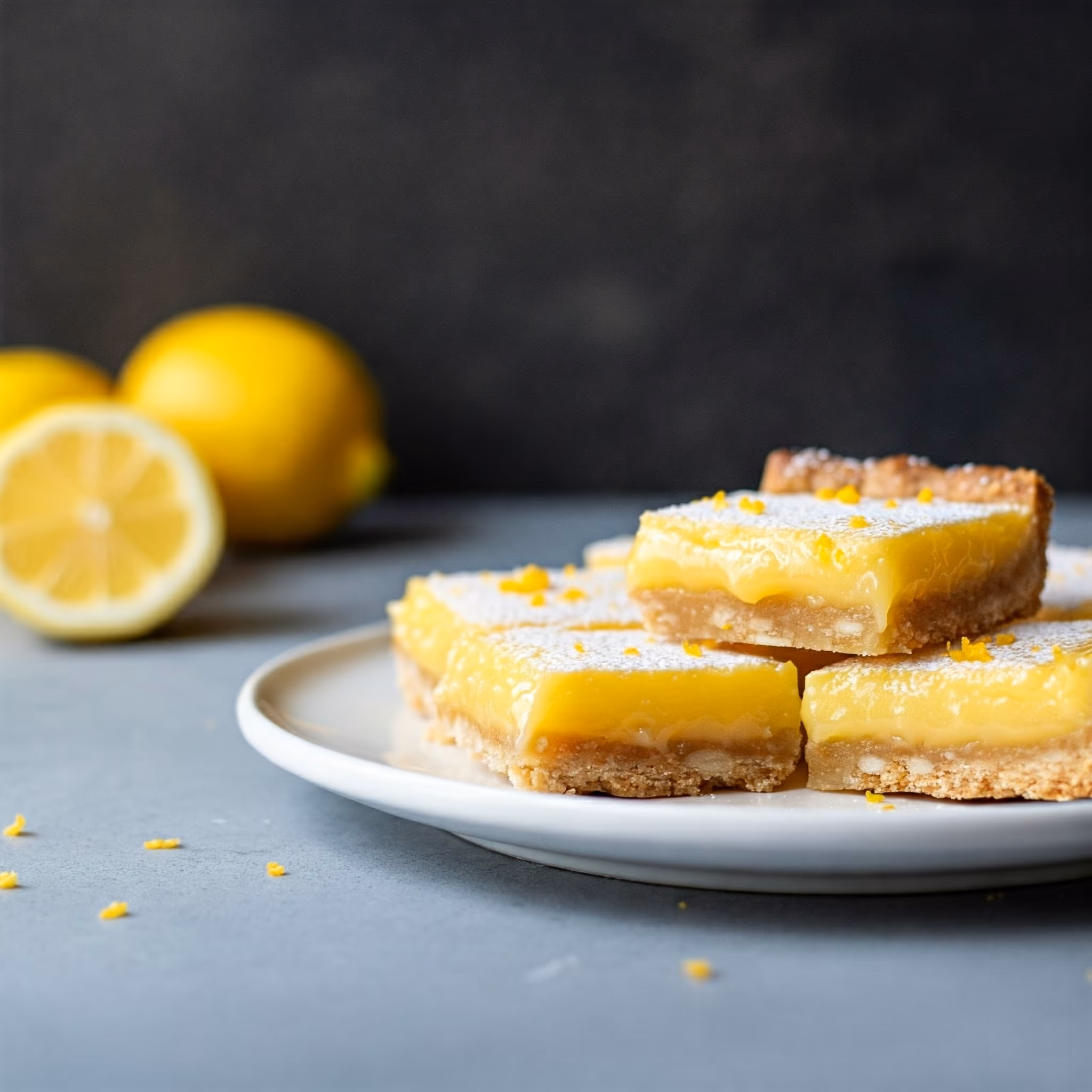 Easy Lemon Bars recipe - American easy difficulty in Desserts, Baking, Treats category