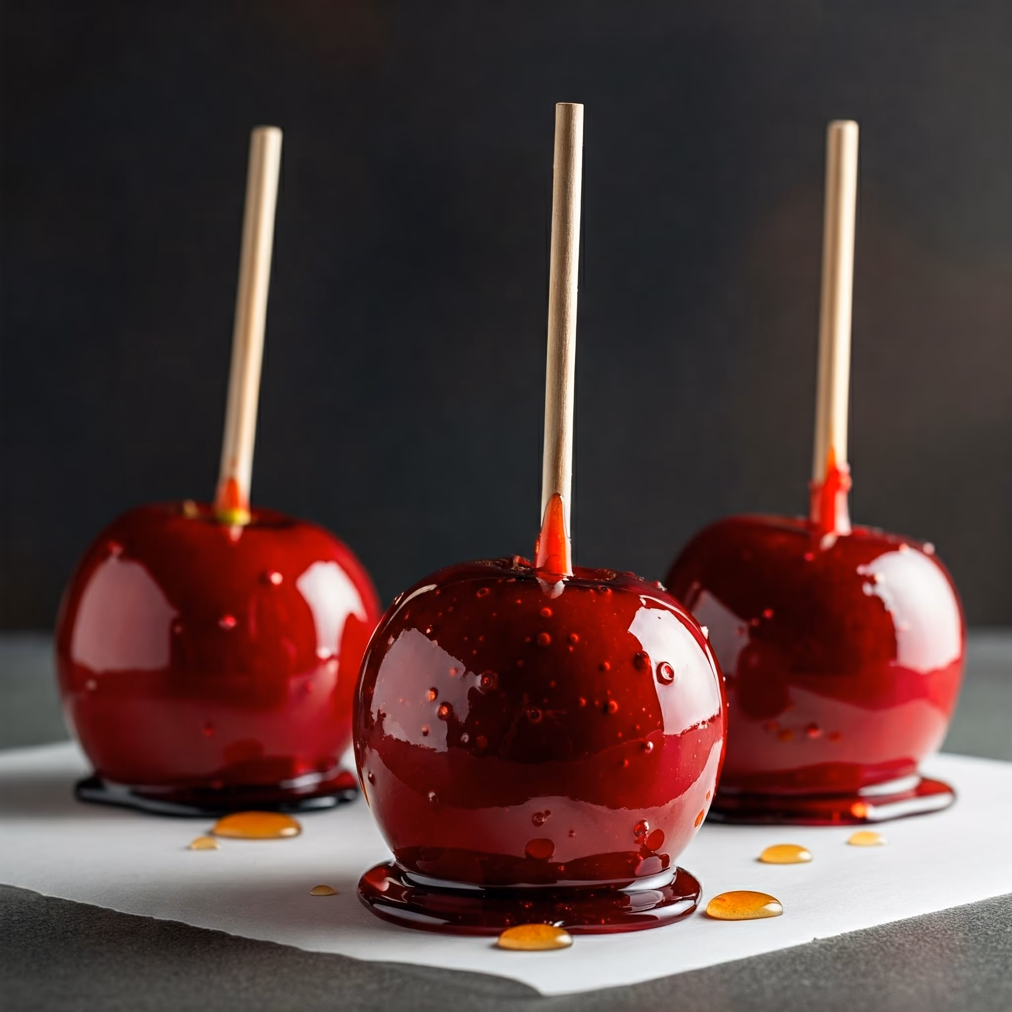 Easy Homemade Candy Apples recipe - American easy difficulty in Desserts, Treats category