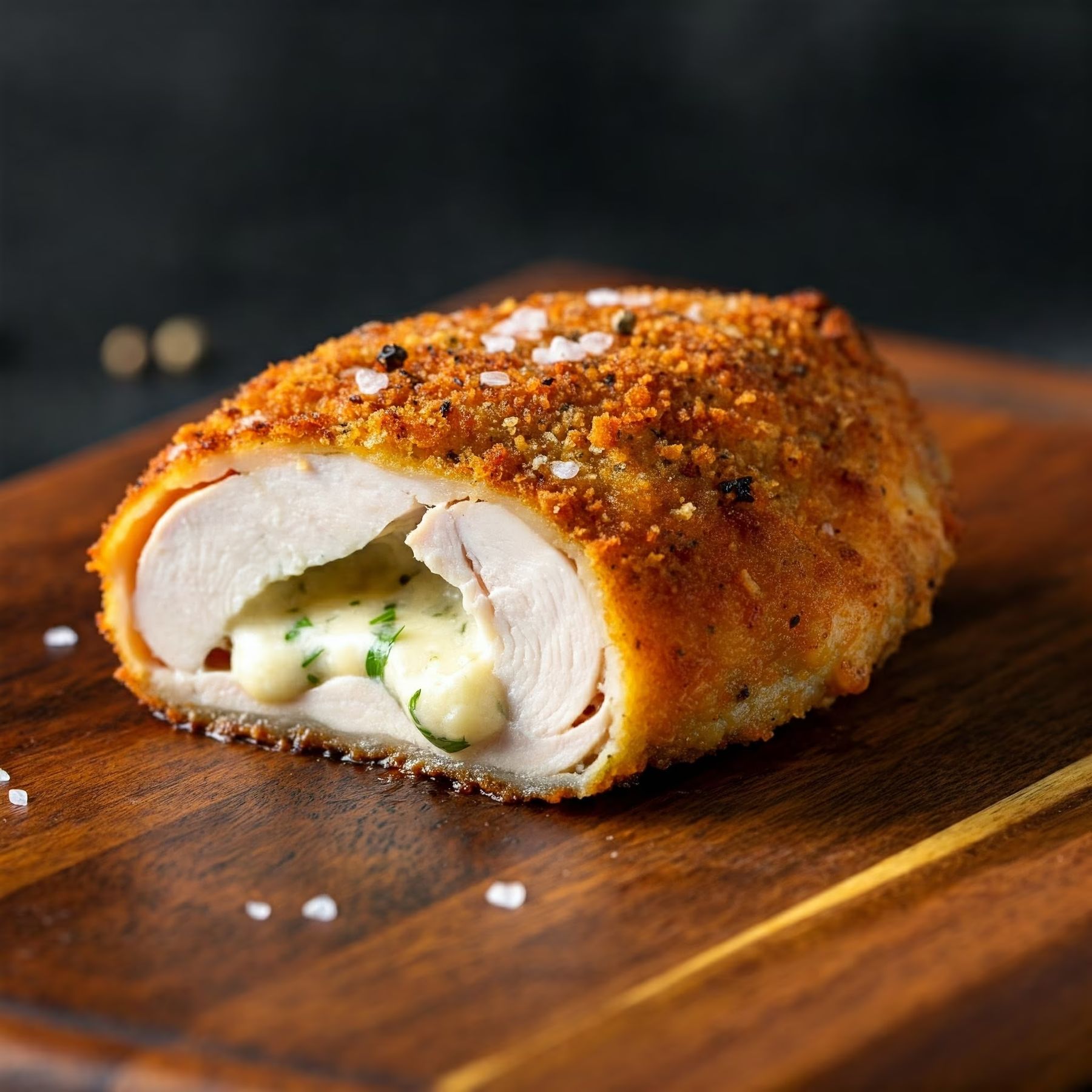 Baked Chicken Kiev recipe - delicious easy difficulty in World Eats, Main Dishes, Chicken category
