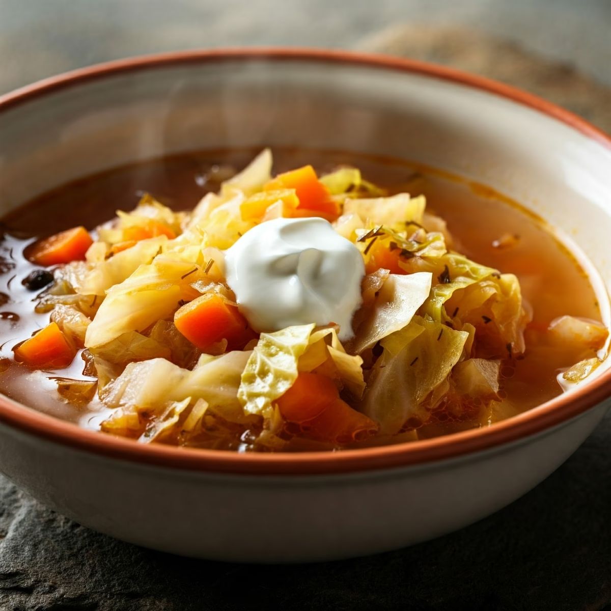 Cabbage Soup recipe - American easy difficulty dish
