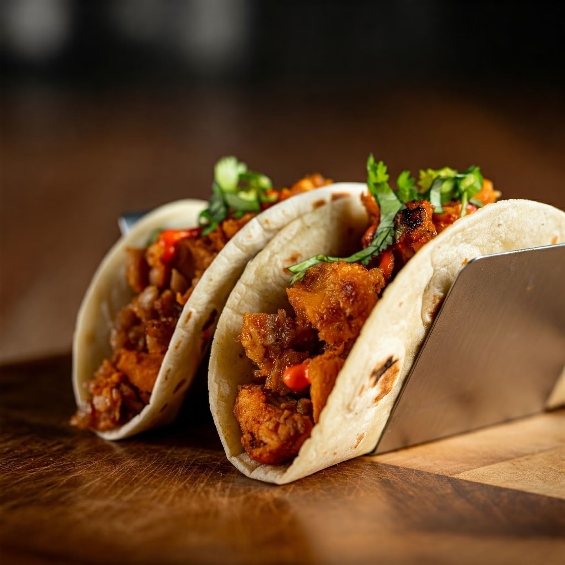 Sisig Chicken Tacos recipe - Mexican medium difficulty in Street Food, Tacos & Wraps, Chicken category