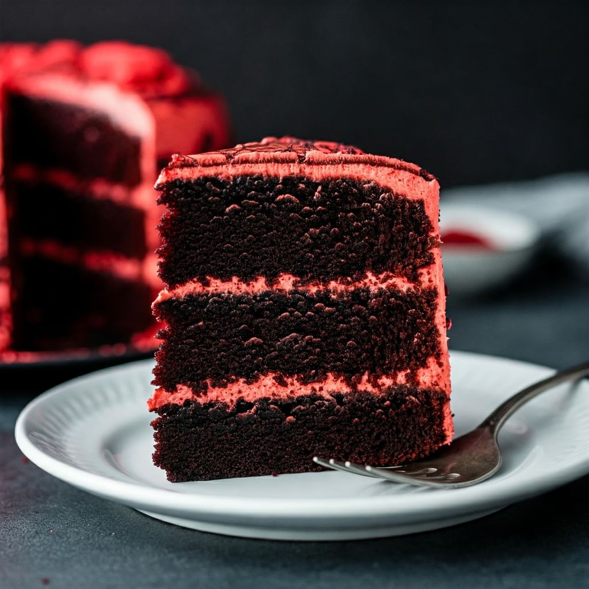 Moist & Fluffy Devils Food Cake recipe - American medium difficulty dish