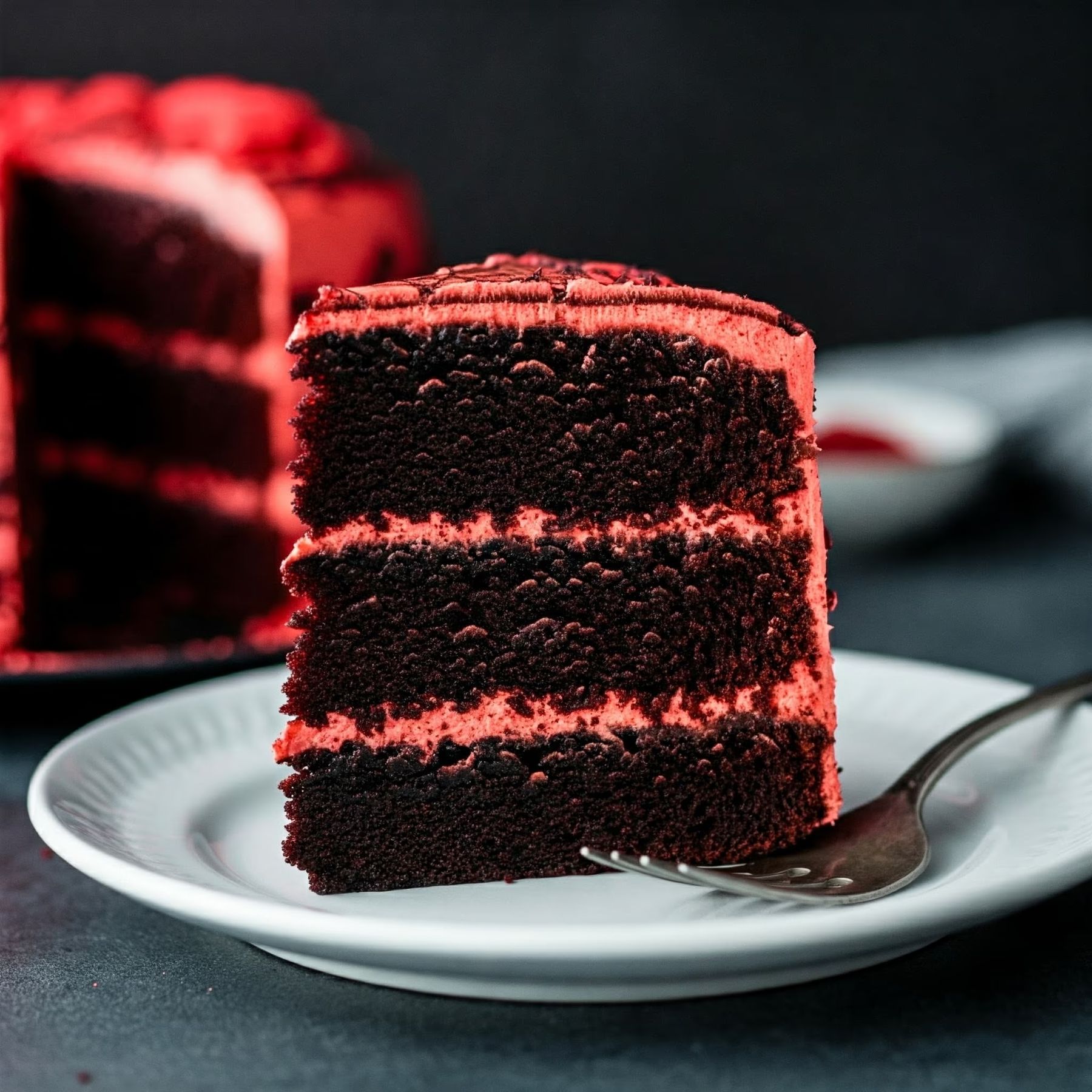 Moist & Fluffy Devils Food Cake recipe - American medium difficulty in Desserts, Baking, Cake category