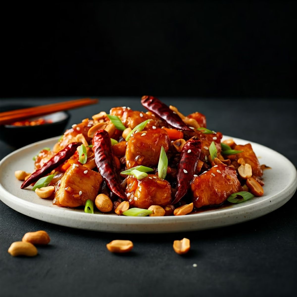 Kung Pao Chicken recipe - Chinese medium difficulty dish