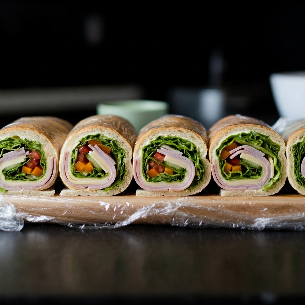 Sandwich Spring Roll Make-Ahead Sandwich Rolls Recipe @ TotallyChefs