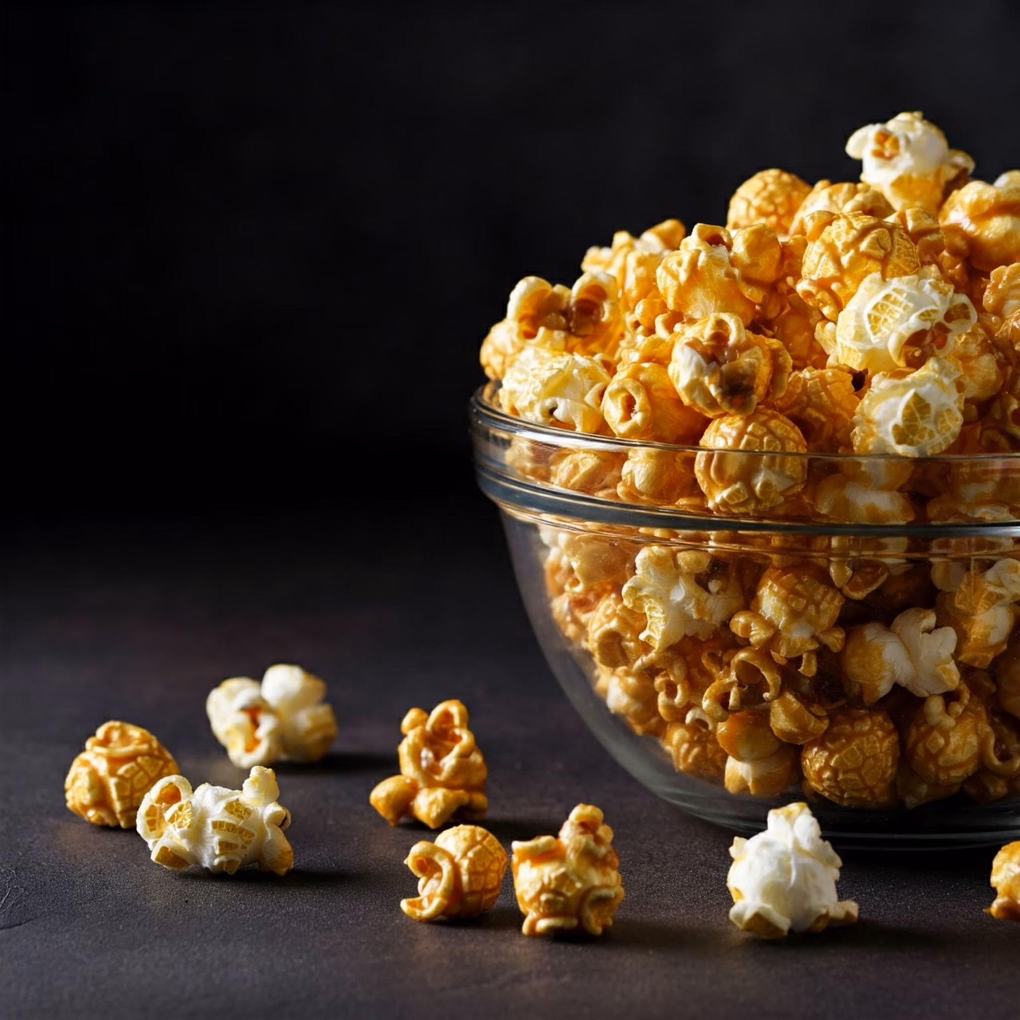 Vanilla Caramel Popcorn recipe - American easy difficulty in Snacks, Treats category
