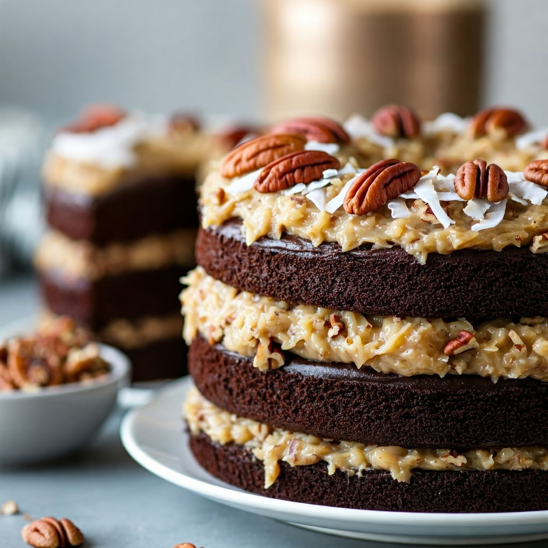 German Chocolate Cake recipe - American medium difficulty in Desserts, Baking, Cake category
