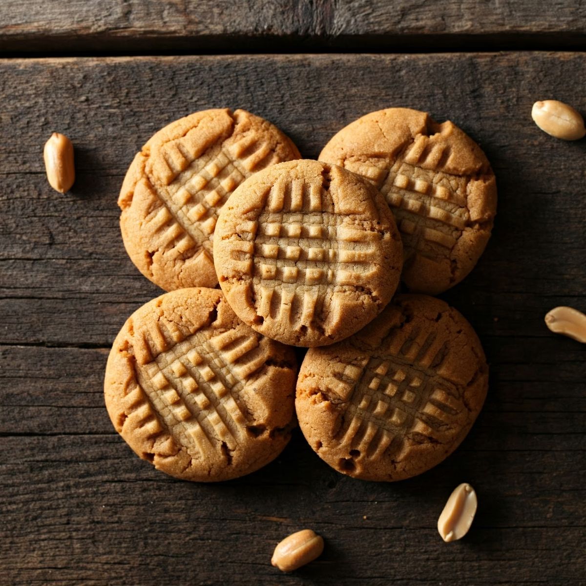 Peanut Butter Cookies recipe - American easy difficulty dish