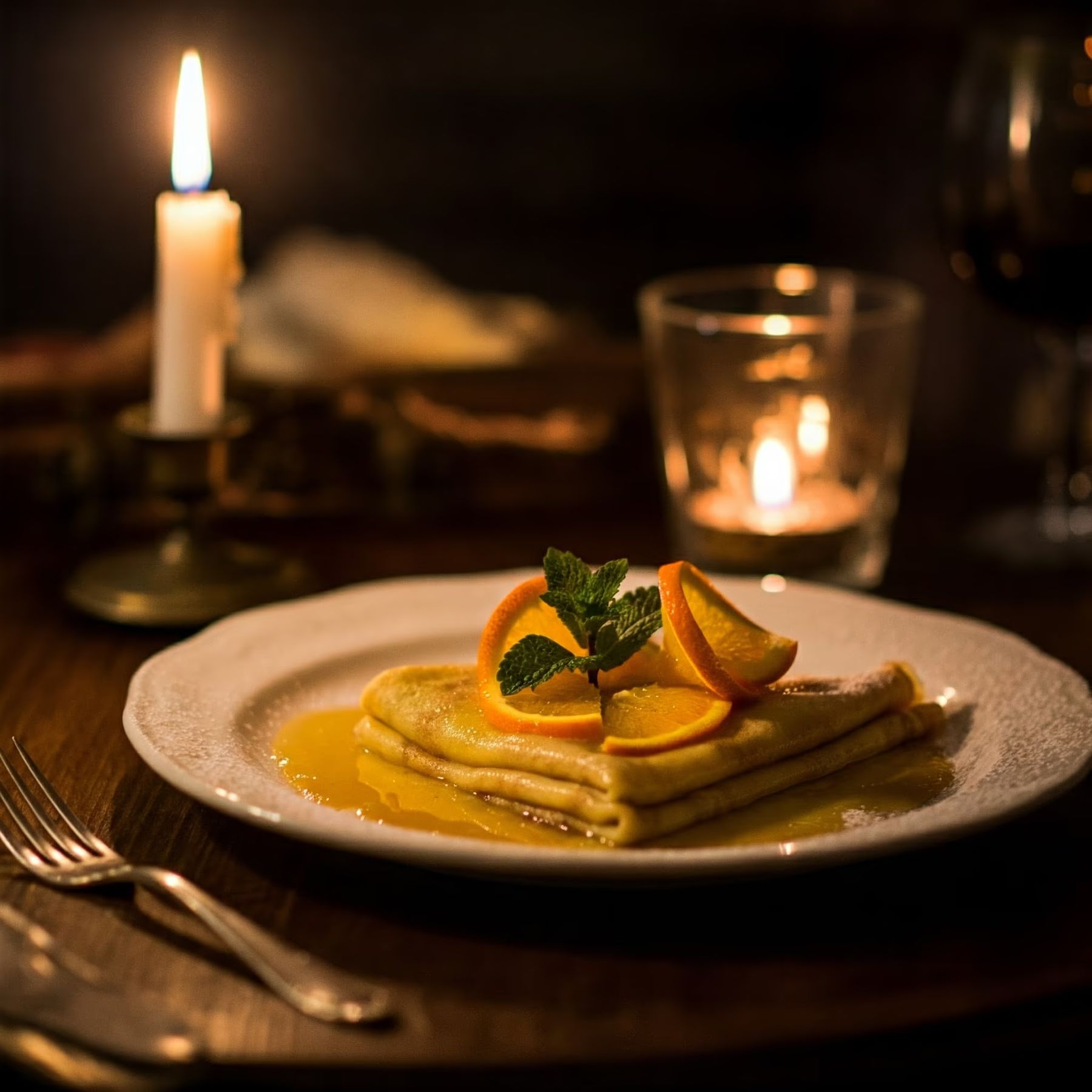 Crepes Suzette recipe - French medium difficulty in Brunch, Breakfast, Eggs category