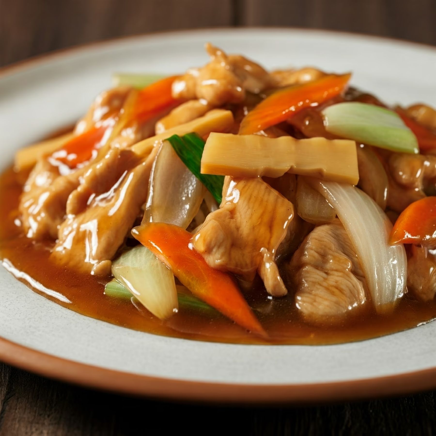 Chicken Chop Suey recipe - Chinese easy difficulty in Main Dishes, Chicken, Vegetables category