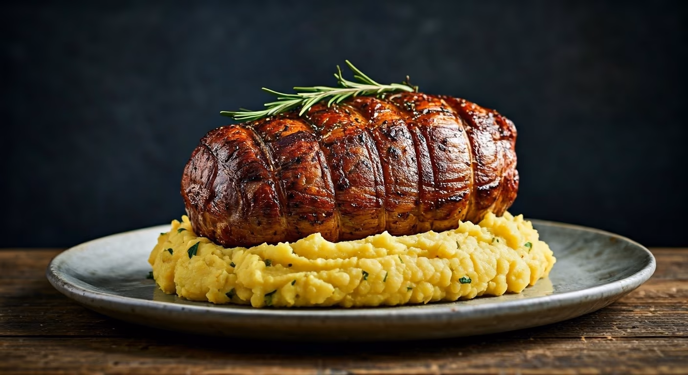 Kiwi Lamb Roast with Kumara Mash recipe - Australian medium difficulty in World Eats category