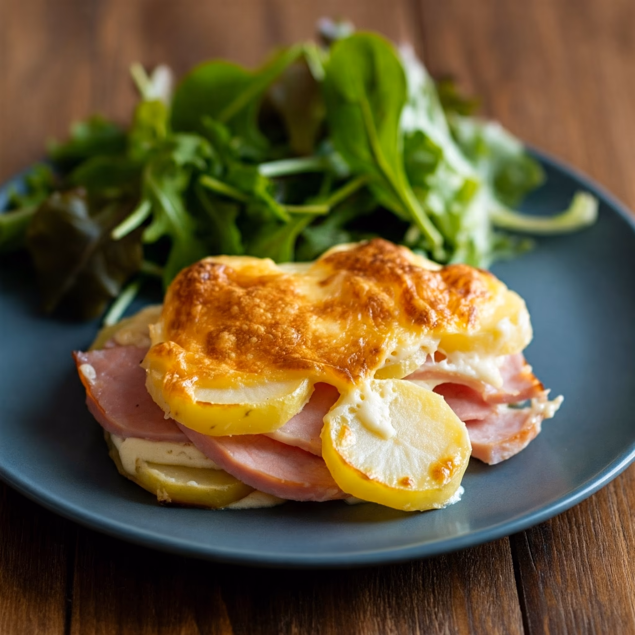 Scalloped Potatoes and Ham recipe - delicious easy difficulty in Main Dishes, Casseroles, Pork category