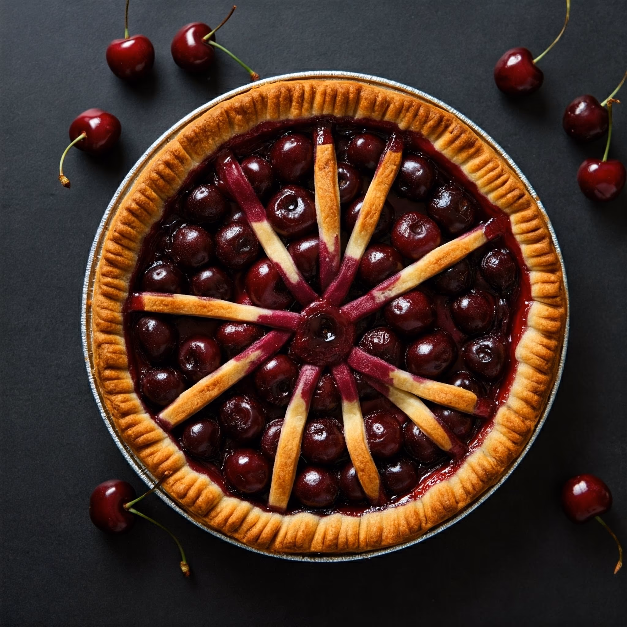 Easy Cherry Pie recipe - American easy difficulty in Desserts, Pie category