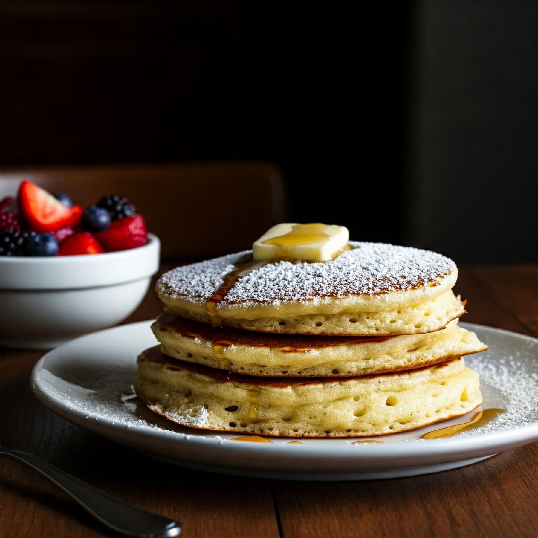 Perfect Buttermilk Pancakes recipe - delicious easy difficulty in Breakfast category