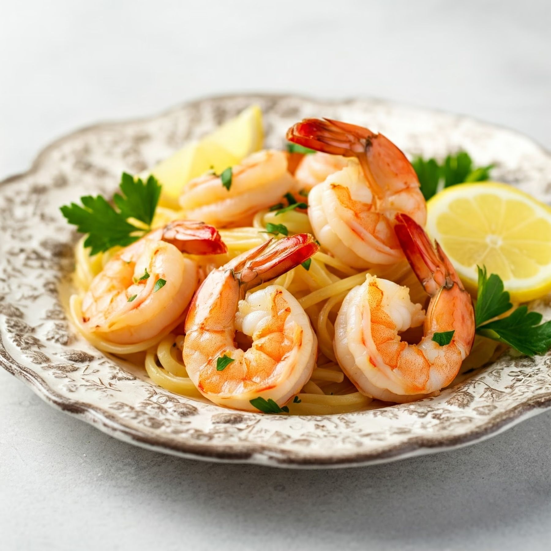 Classic Shrimp Scampi recipe - delicious medium difficulty in Main Dishes, Pasta, Seafood category